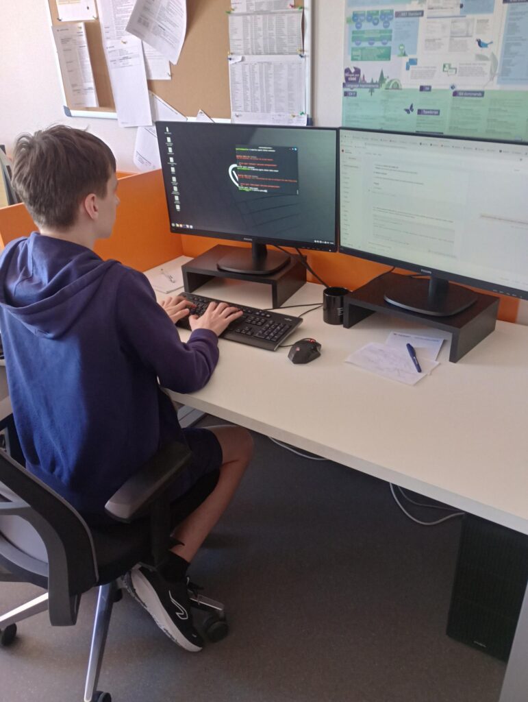 Praxe studentů 3. ročníku oboru Informační technologie ve firmách